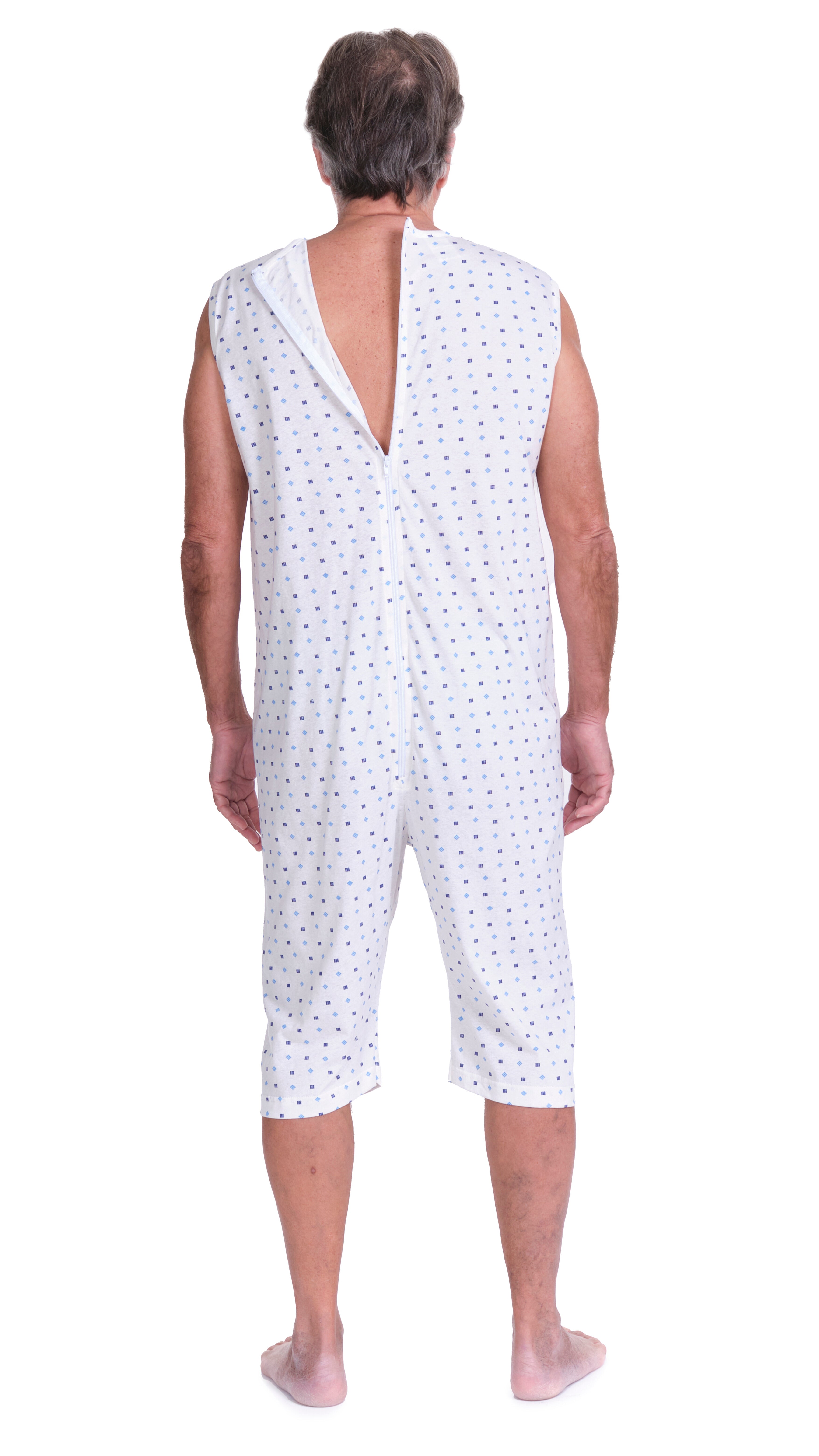 Combinaison De Soin Enfant 100% Coton – Fermeture éclair Dans Le Dos – Manches Longues, Pour Garçon/fille 3 à 16 Ans – Confortable Et Facile à Enfiler - 10